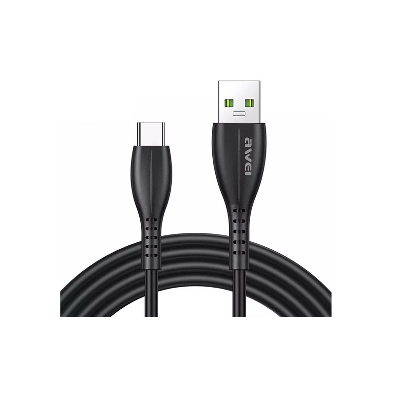 000864 Καλώδιο φόρτισης & data - Type-C - Fast Charge - CL-115T - AWEI - 000864 - Image 1