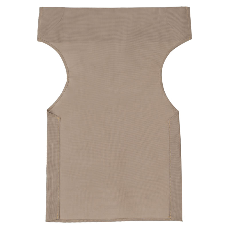 001-00437 Διάτρητο πανί klikareto επαγγελματικό για πολυθρόνα σκηνοθέτη χρώματος taupe 46x53x80 - Image 1