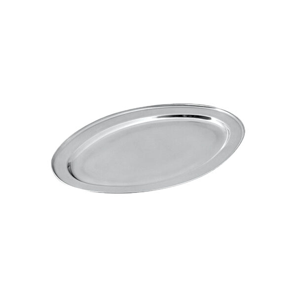 Μεταλλικός δίσκος σερβιρίσματος οβάλ 30,48cm