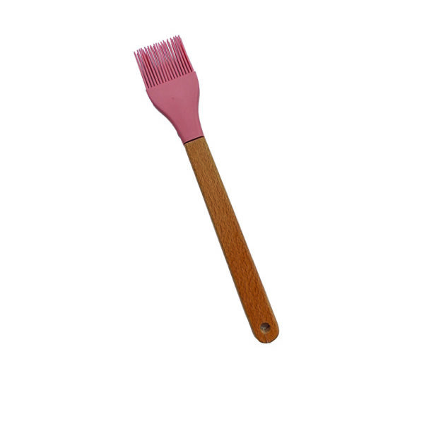 Πινέλο σιλικόνης με ξύλινη λαβή