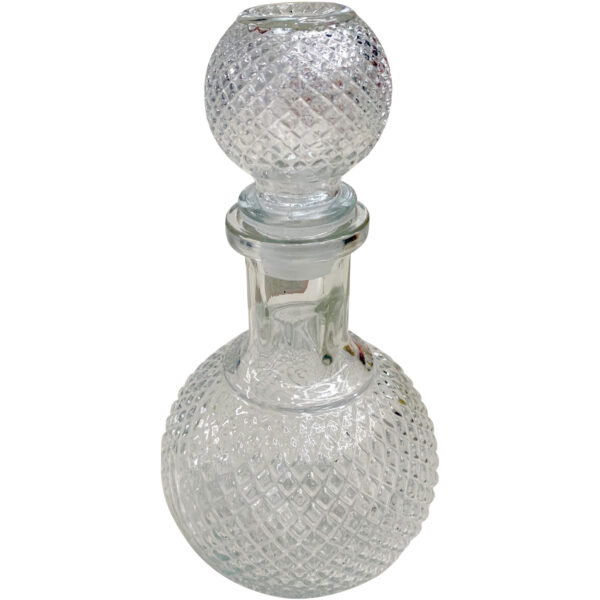 Φιάλη γυάλινη διάφανη στρογγυλή 500ml