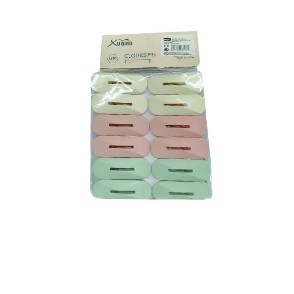 Σετ 12 πλαστικά μανταλάκια 6,5cm