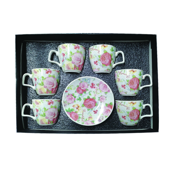 Σετ 6 φλυτζάνια με πιατάκια