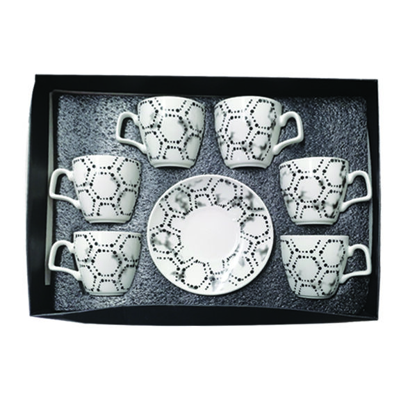 Σετ 6 φλυτζάνια με πιατάκια