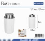 Θήκες κρεμοσάπουνου Dispenser πλαστικές - Σετ 5pcs - White - 21523 - Image 2