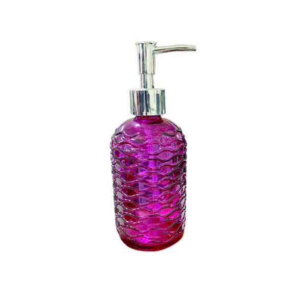 Αντλία κρεμοσάπουνου γυάλινη 19 X 7,5cm