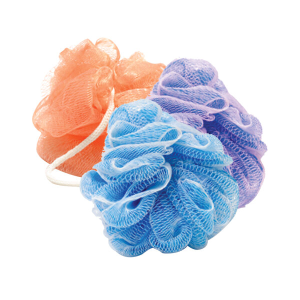 Σετ 3 σφουγγάρια μπάνιου τούλι