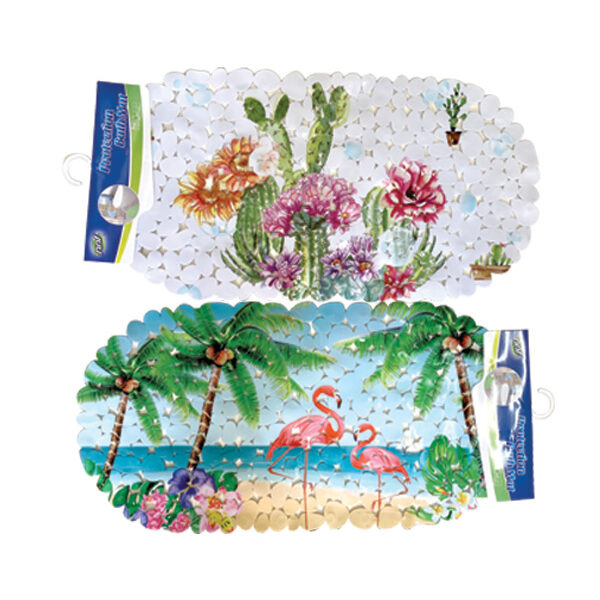 Πλαστικό αντιολισθητικό πατάκι μπανιέρας 34x66cm