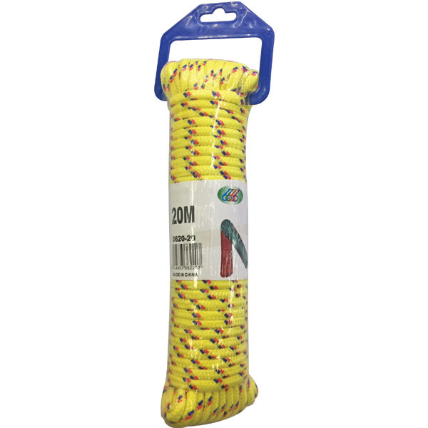 Πλεχτό πολυεστερικό σχοινί 20m