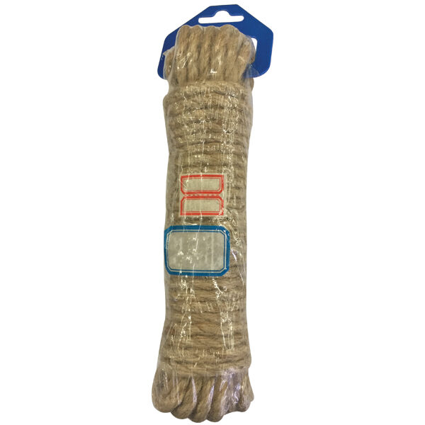 Καφέ καννάβινο σχοινί 10m