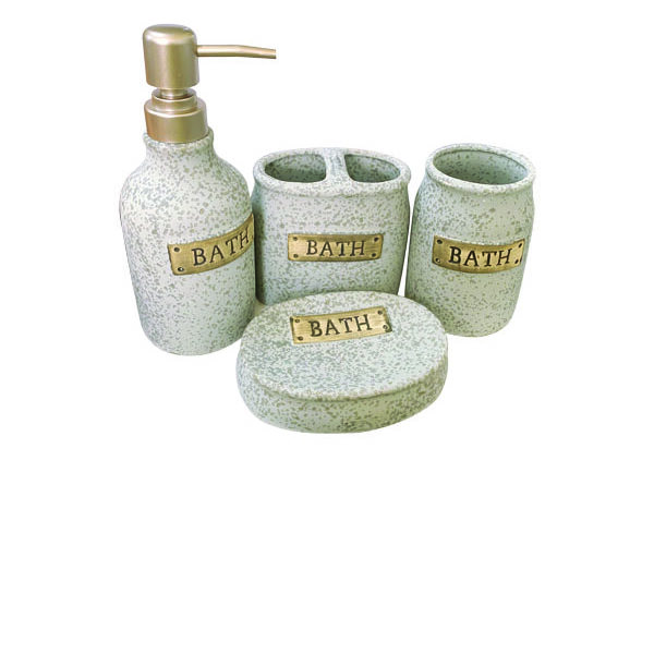 Σετ μπάνιου 4 τεμαχίων κεραμικά