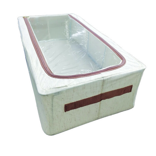 Θήκη αποθήκευσης υφασμάτινη με παράθυρο 30x 60x 15cm