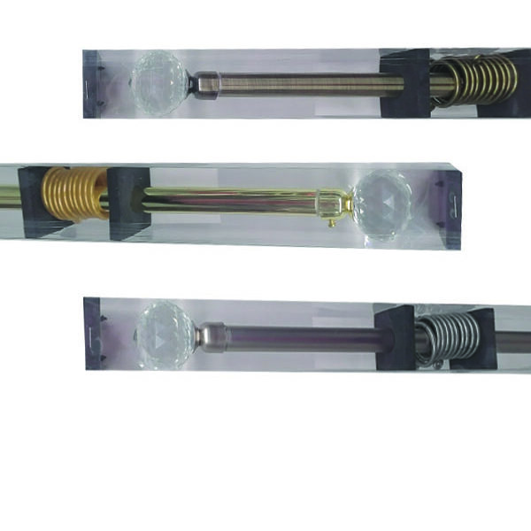 Μεταλλικό επεκτεινόμενο κουρτινόξυλο 100-200cm