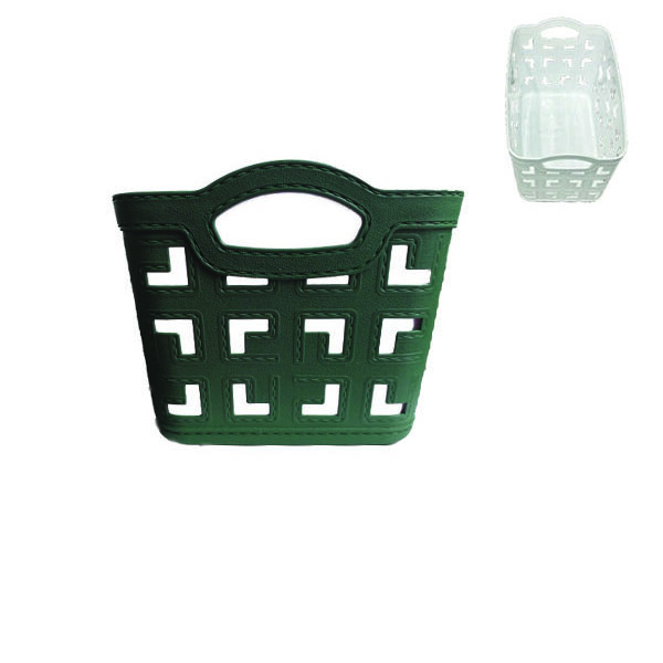 Πλαστικό καλάθι τύπου "δέρμα"