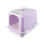 Λεκάνη γάτας κλειστή - Alice Lux - 50x37x38.5cm - 005265 - Purple - Image 2