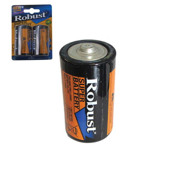 Συσκευασία 2 απλές μπαταρίες R20-D