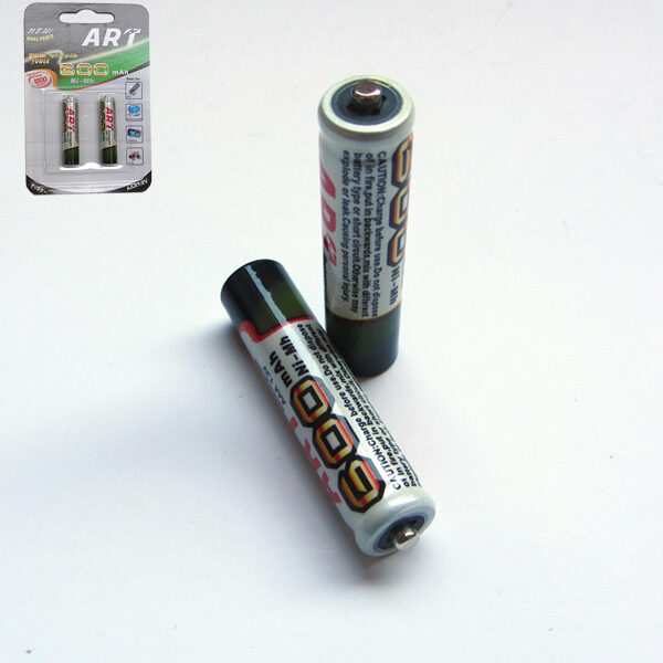 Συσκευασία 2 επαναφορτιζόμενες μπαταρίες ΑΑΑ