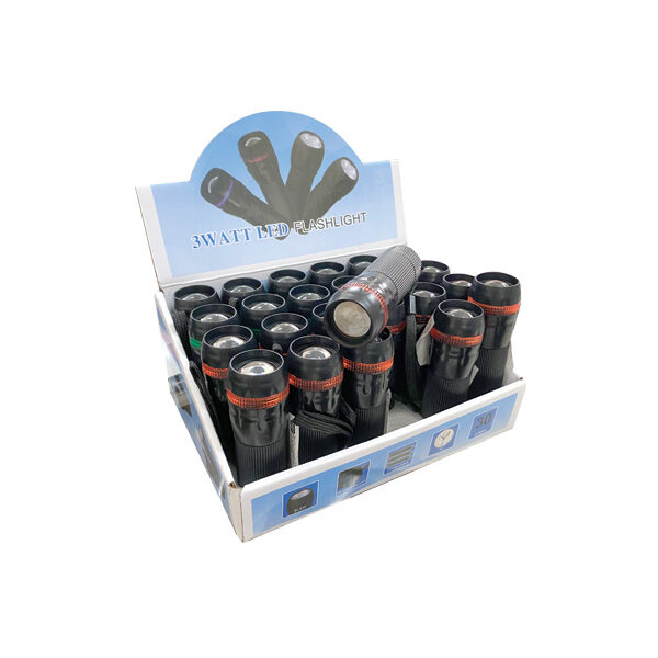 Φακός αλουμινίου led 10cm