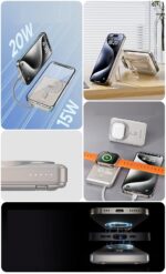 Powerbank μαγνητικής φόρτισης - P92K - 10.000mah - 20W - AWEI - 014083 - Image 3
