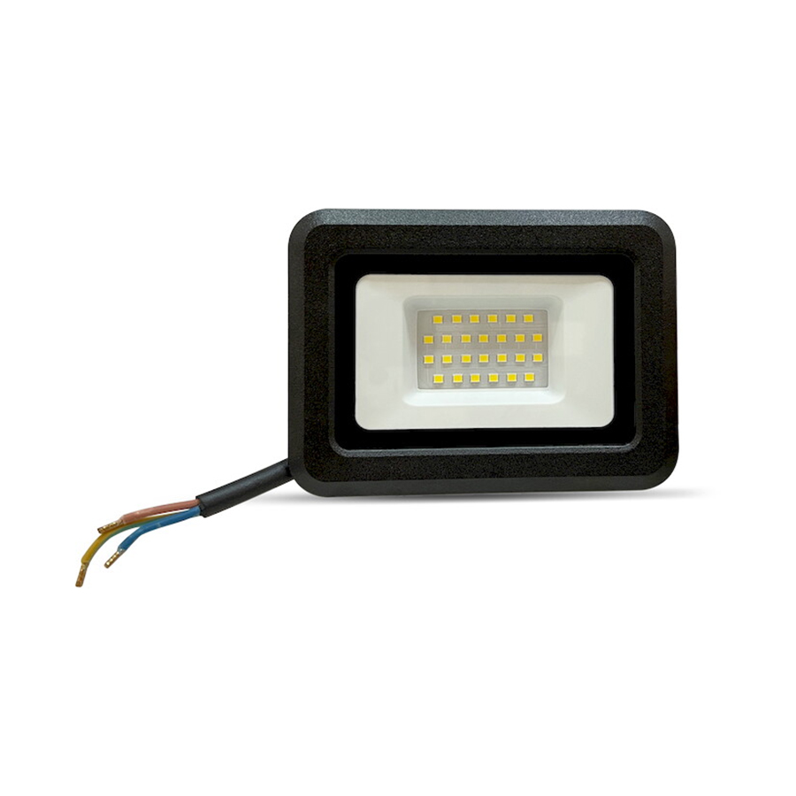 02-2811 GEYER Προβολέας led μαύρος 20W 4000K 1800LM LPRM20CE - Image 1