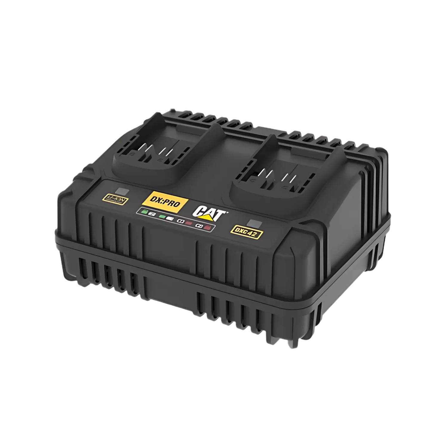 02-3069 CAT Φορτιστής μπαταρίας 20V διπλός 4Ah DXC42 - Image 1