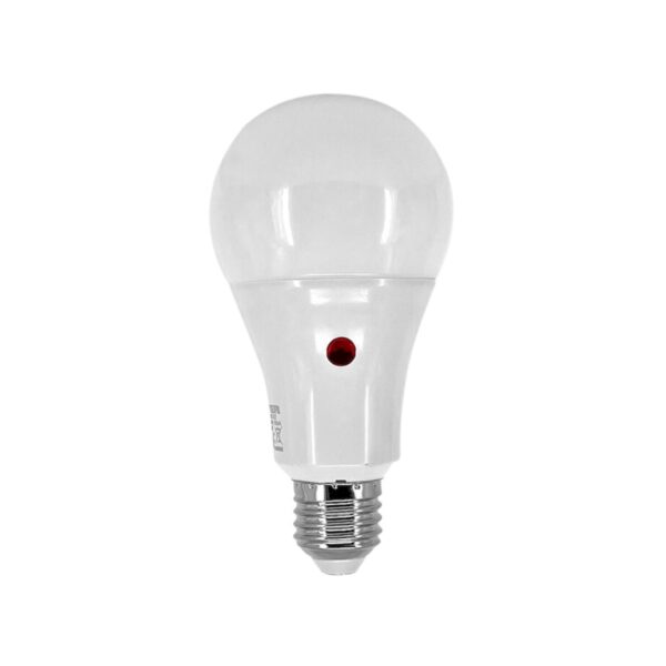 GEYER Λάμπα led Α70 E27 12W λευκό 1200lm με sensor ημέρα/νύχτα LACE2712DNG2