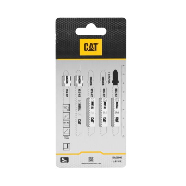 CAT Λάμα σέγας μετάλλου 75mm T118B σετ:5τεμ. DA06006