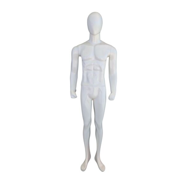 Κούκλα βιτρίνας λευκή