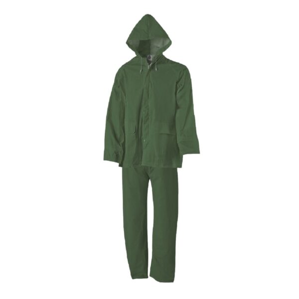 Αδιάβροχο κοστούμι Tempest πράσινο Poly/PVC XL