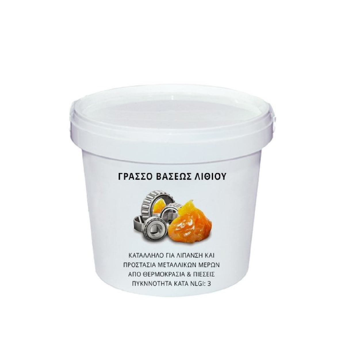 04-4111 Γράσσο λιθίου μαλακό RS3 1kg - Image 1