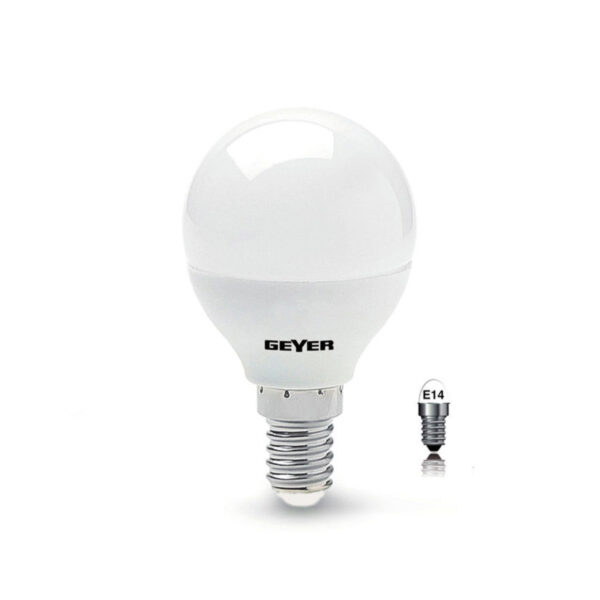 GEYER Λάμπα led G45 E14 4.5W κίτρινο 470LM LGLWE145E