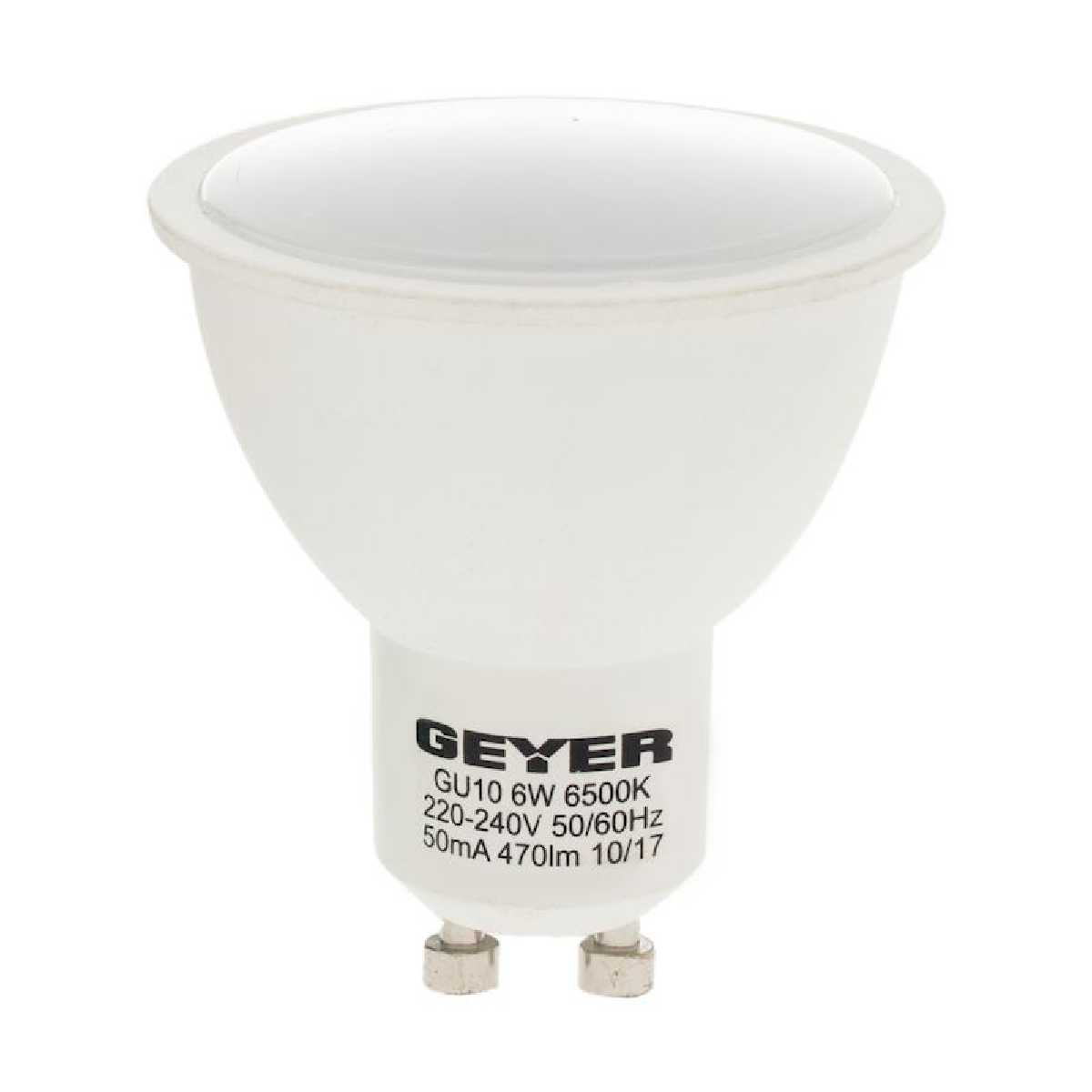 04-4530 GEYER Λάμπα σποτ led GU10 5W λευκό 470LM LHGC6E - Image 1
