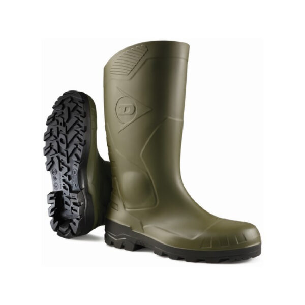 DUNLOP Μπότες γονάτου Devon S5 πράσινες H142611 No40