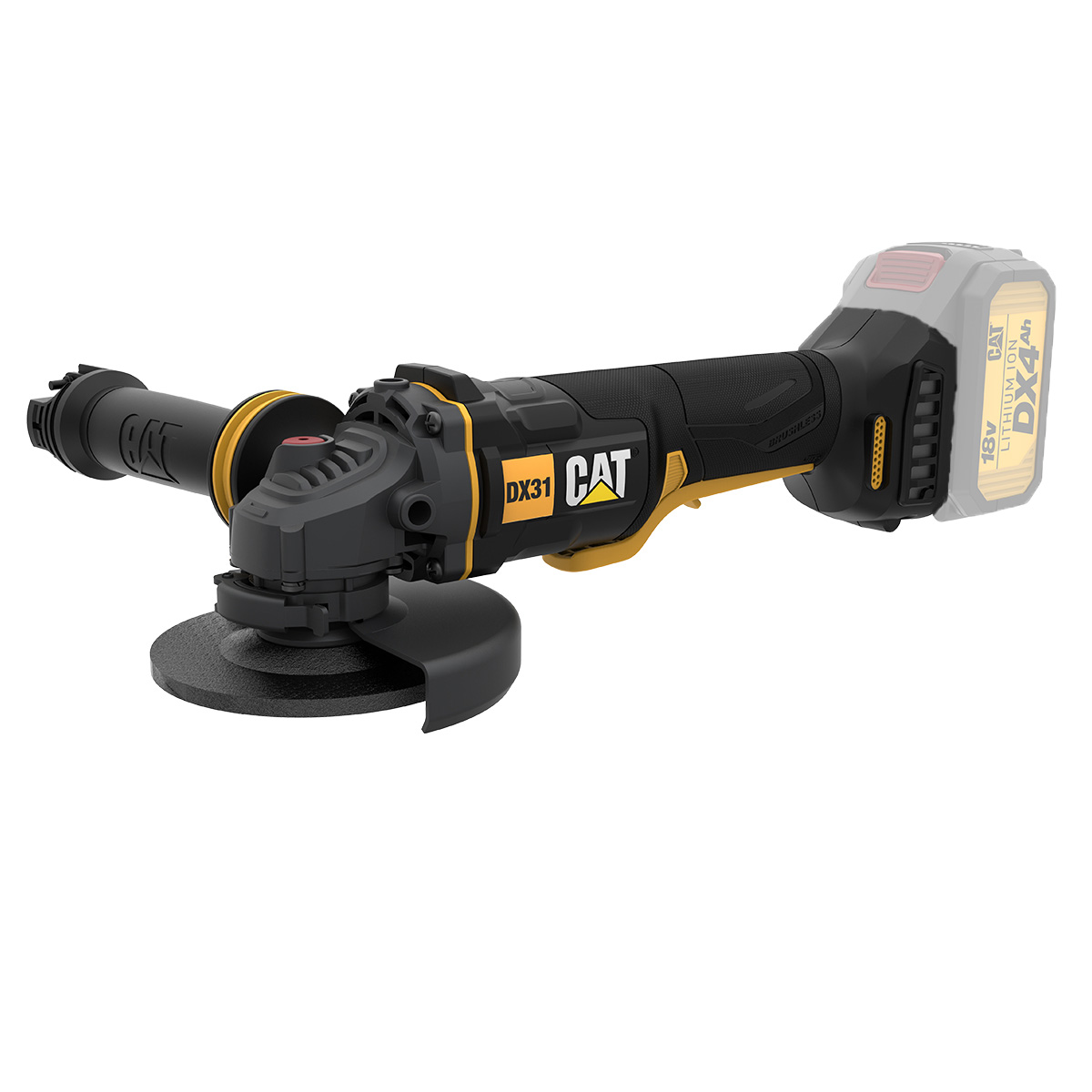 05-7354 CAT Solo Γωνιακός τροχός 125mm brushless 18V DX314B - Image 1
