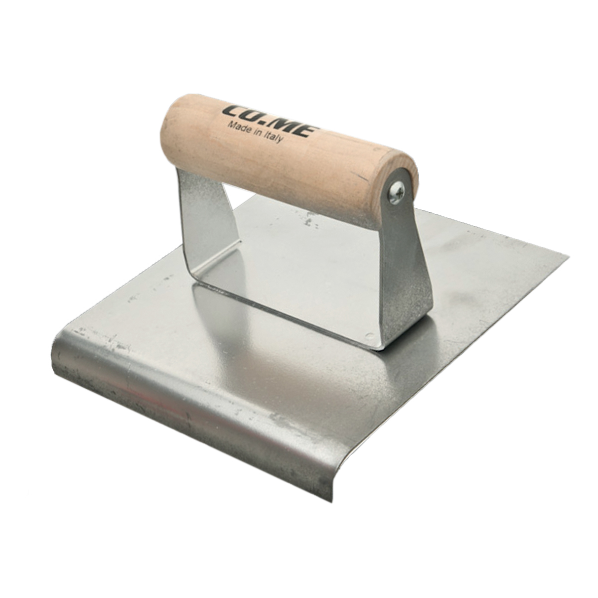 05-7427 COME Σπάτουλα διαμόρφωσης φάσας σκαλοπατιού inox 150x150+40x1,5mm 302150 - Image 1