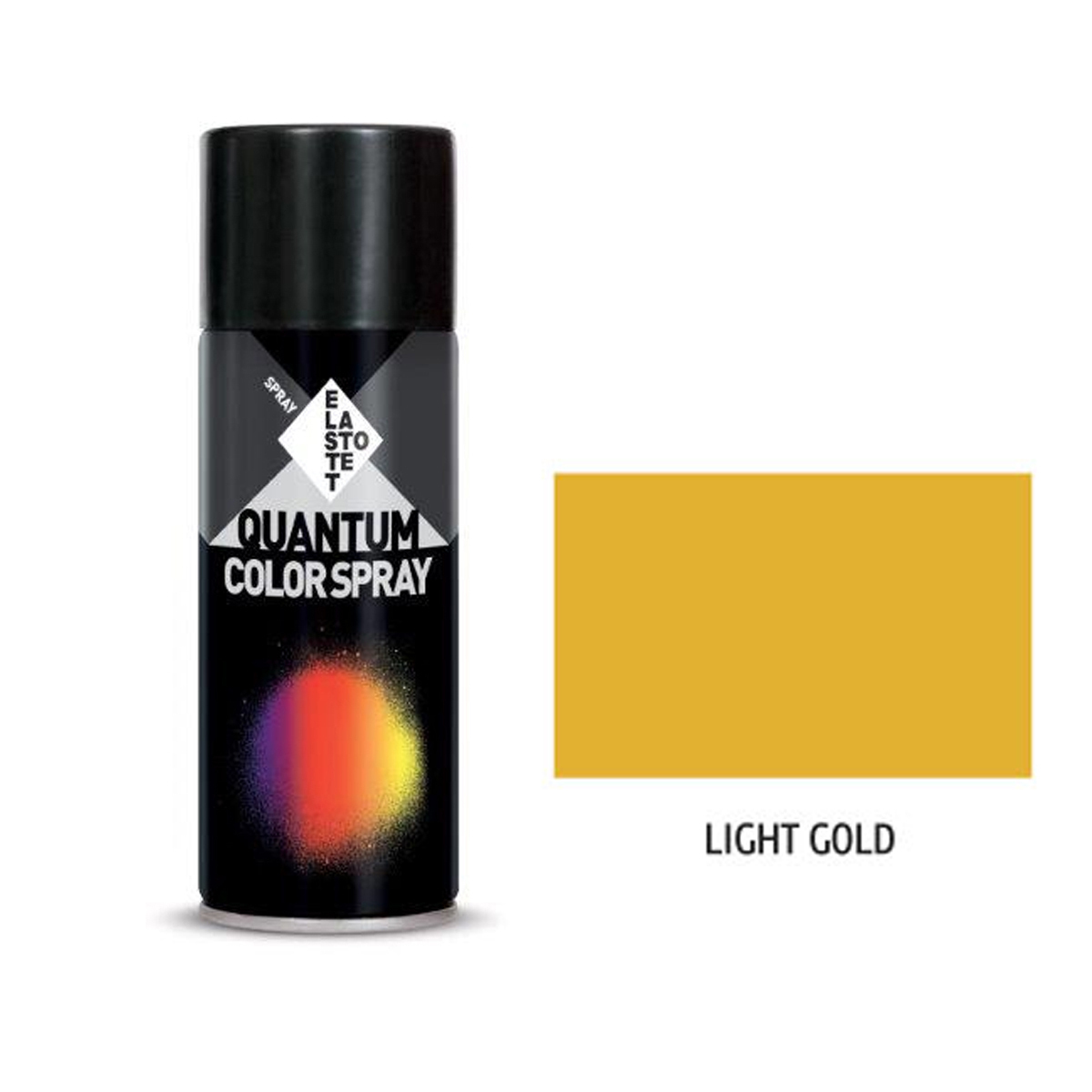 05-9052 Σπρέι χρυσό μεταλλικό "light gold" Quantum RAL- 400ml - Image 1