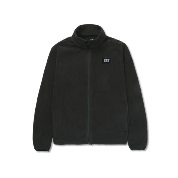 CAT Ζακέτα εργασίας microfleece μαύρη M 1030009