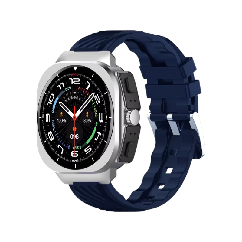 065578-10 Σετ Smartwatch με ασύρματα ακουστικά Bluetooth - AIMB-Z19 - 065578 - Blue - Image 1