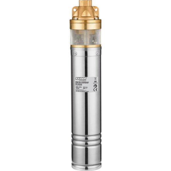 RAIDER Αντλία γεωτρήσεων ομβρίων RD-WP69 1500W 1" 40L/min 99m 070176
