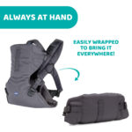 Chicco Μάρσιπος Easy Fit Moon Grey για Παιδί έως 9 kg - Image 3