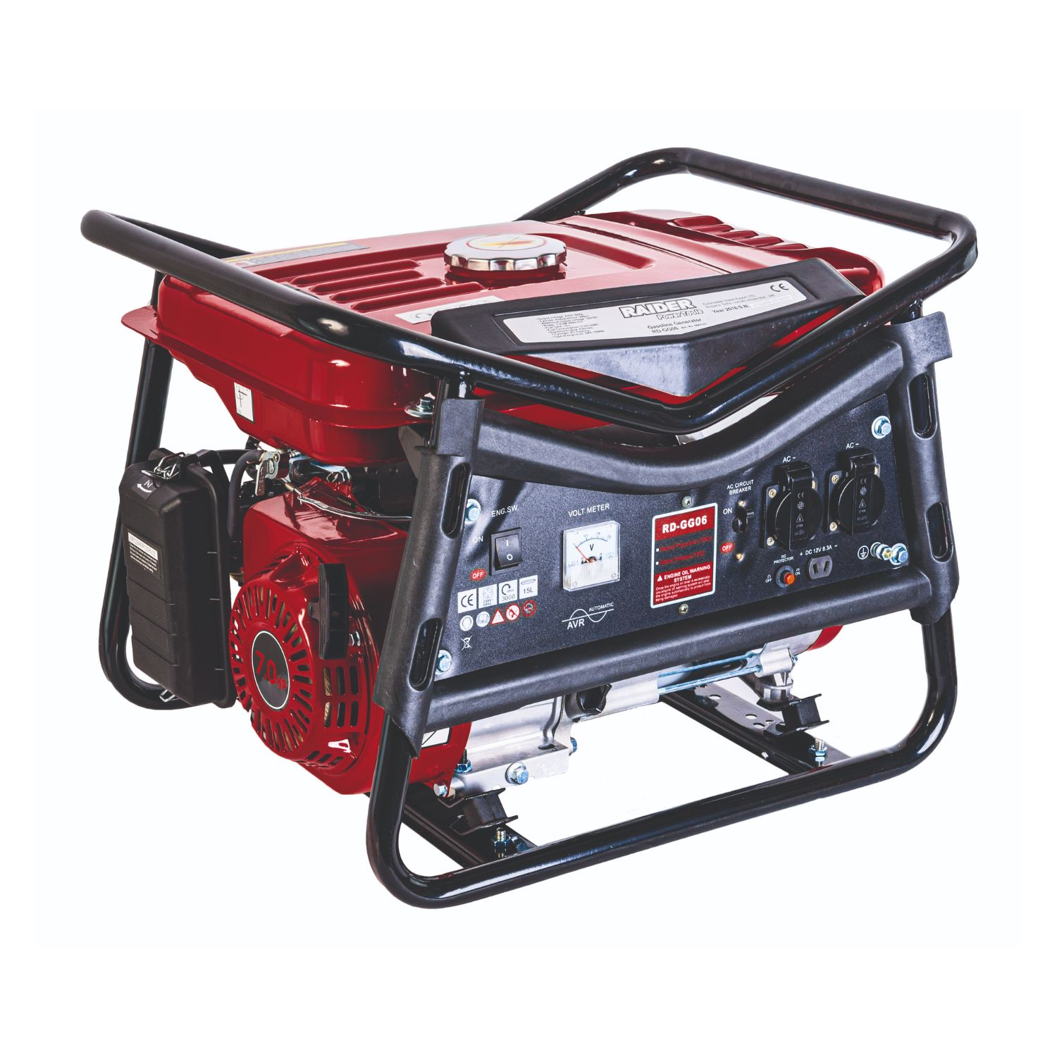 090103 RAIDER Γεννήτρια βενζίνης τετράχρονη 2.8kW RD-GG06 090103 - Image 1