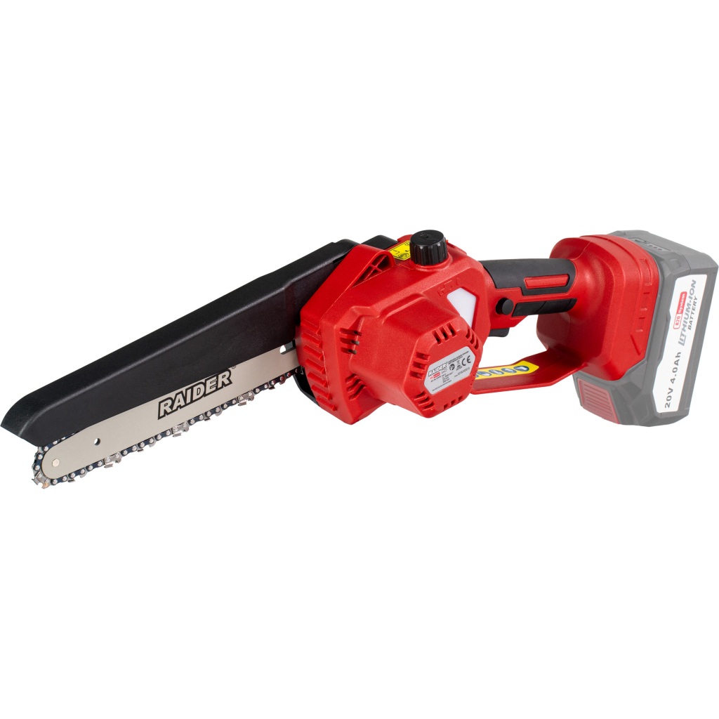 10-6459 RAIDER R20 Solo Αλυσοπρίονο μπαταρίας 20V 1.4kg με λάμα 20cm RDP-TBCHS20 075763 - Image 1