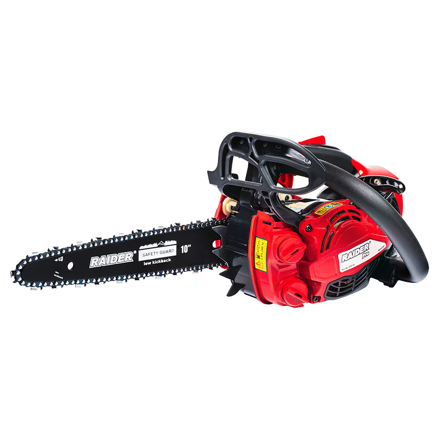 10-6525 RAIDER Αλυσοπρίονο βενζίνης 2,55kg με λάμα carving 25cm 1,4hp RDP-GCS28 076710 - Image 1