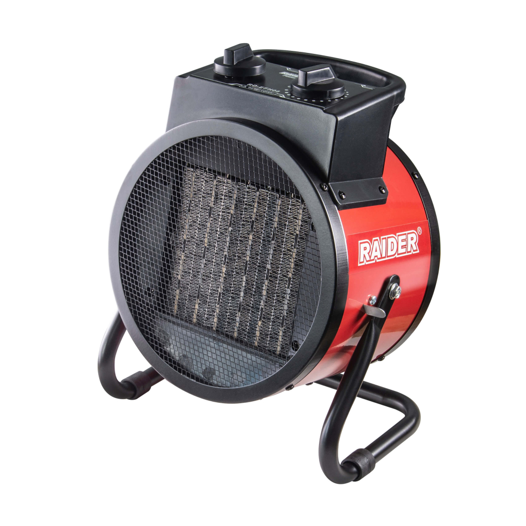 10-6527 RAIDER Αερόθερμο βιομηχανικό ηλεκτρικό 3000W RD-EFH08 078808 - Image 1