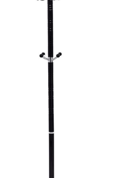 Καλόγερος "LILA" μεταλλικός περιστρεφόμενος με μαρμάρινη βάση σε χρώμα μαύρο Φ38x176