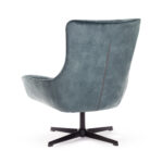 Πολυθρόνα ''Mirabel'' από ύφασμα σε μπλε χρώμα 81x85x99εκ - Image 3