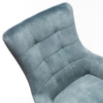 Πολυθρόνα ''Mirabel'' από ύφασμα σε μπλε χρώμα 81x85x99εκ - Image 5