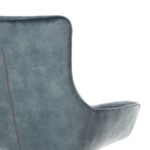 Πολυθρόνα ''Mirabel'' από ύφασμα σε μπλε χρώμα 81x85x99εκ - Image 8