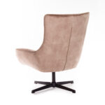 Πολυθρόνα ''Mirabel'' από ύφασμα σε μπεζ-γκρι χρώμα 81x85x99εκ - Image 3