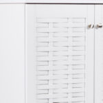 Παπουτσοθήκη-ντουλάπι REAL χρώμα λευκό 77x34x123 - Image 4